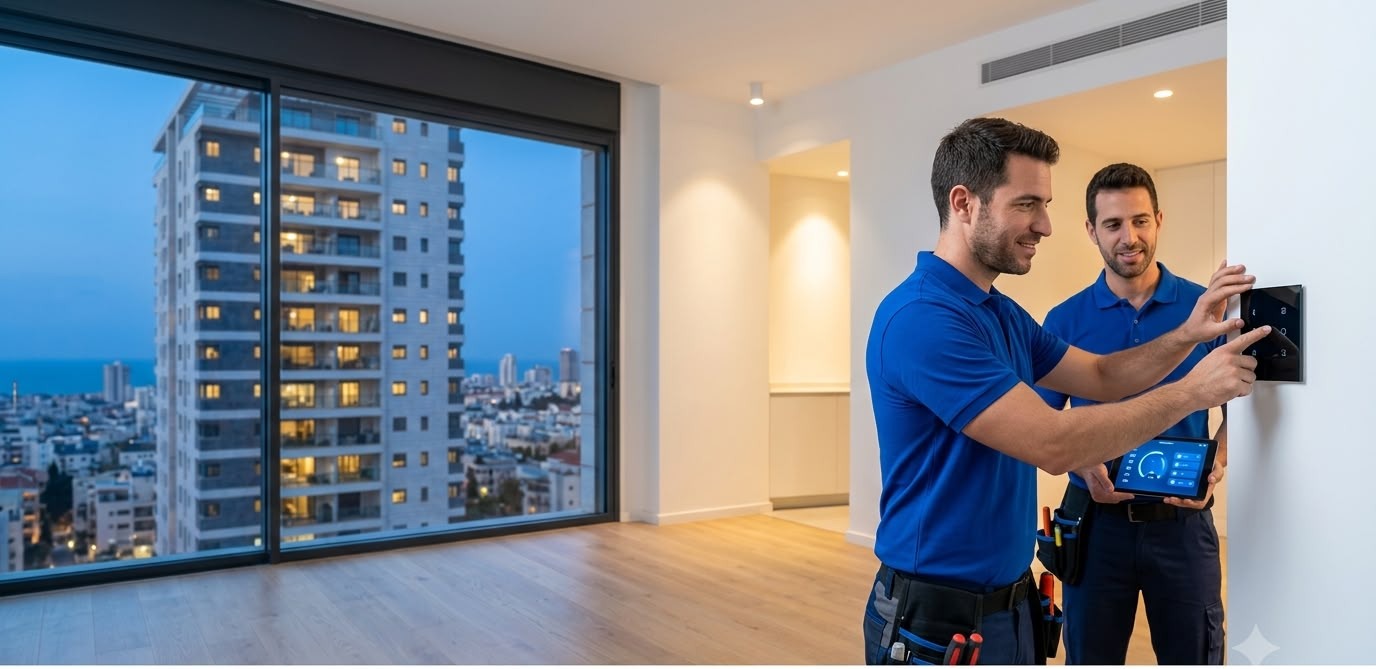 צוותים מקצועיים בפרויקט חשמל חכם
